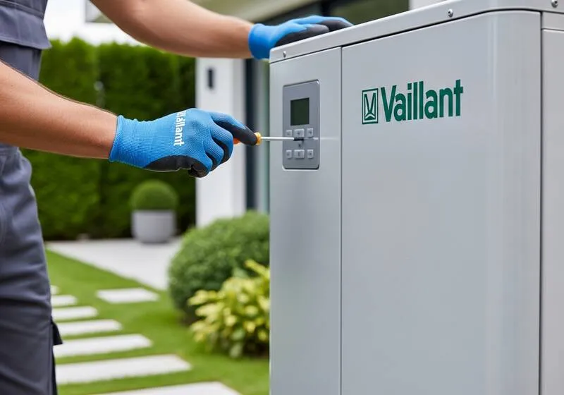 089 Bayern Vaillant aroTHERM ısı pompası teknik detay ve profesyonel kurulum Antalya villası hava kaynaklı ısıtma soğutma sistemi Alman kalitesi COP 5.0