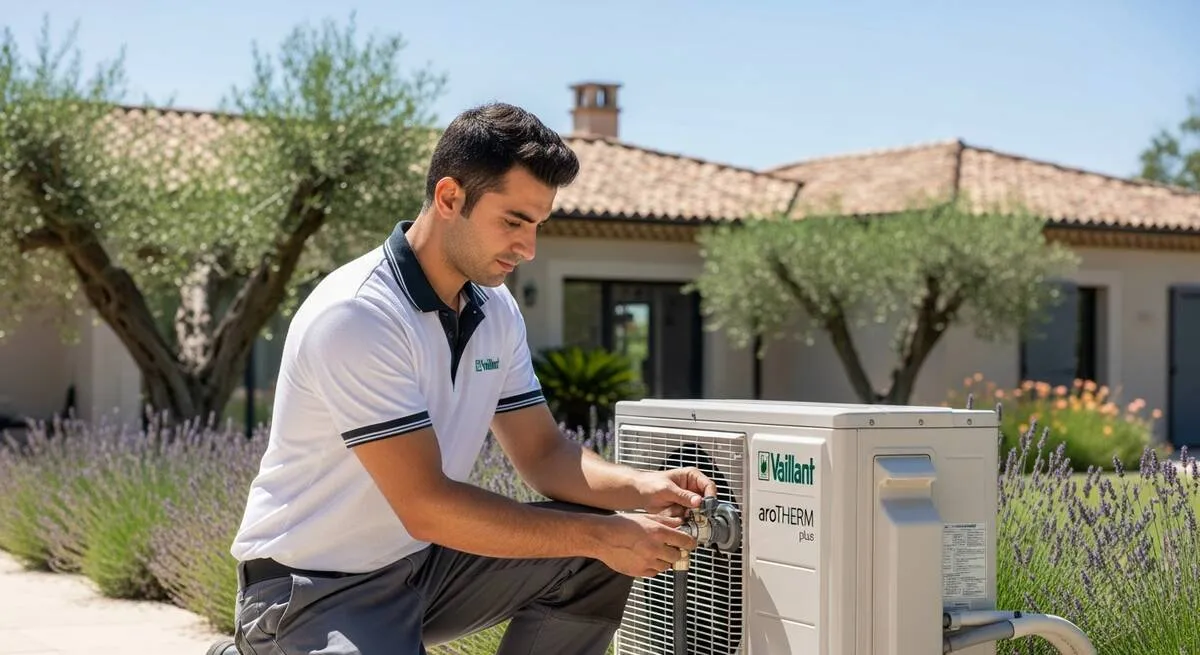 089 Bayern Vaillant aroTHERM ısı pompası kurulumu Antalya villası hava kaynaklı ısıtma soğutma sistemi Alman kalitesi COP 5.0 enerji verimliliği Akdeniz Türkiye