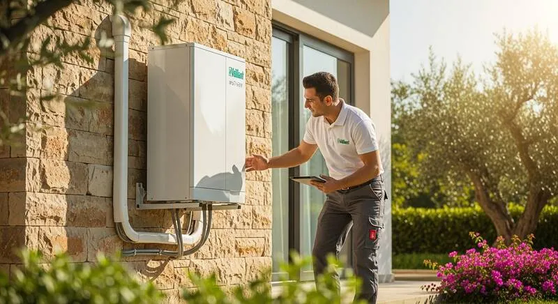 Vaillant ısı pompası kurulumu fiyatları 2026 Antalya villa - ısıtma soğutma sistemi Akdeniz Vaillant ısı pompası profesyonel kurulumu villa ısıtma soğutma sistemi Antalya Akdeniz bölgesi