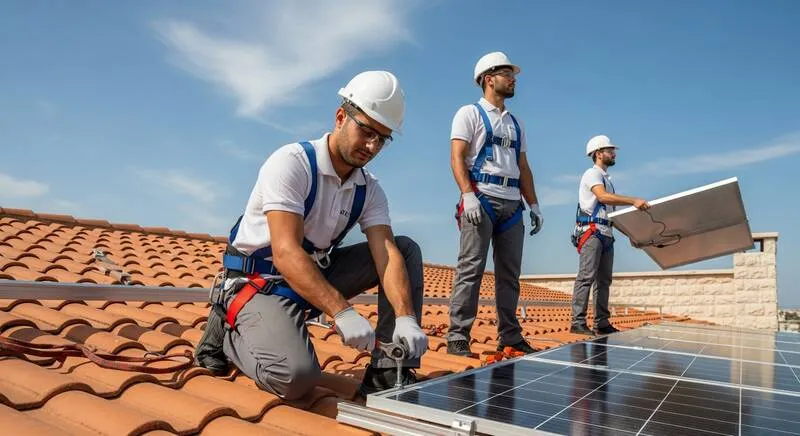 089 Bayern Solaranlage Installation Team Türkei